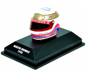 Helm Helmet Martin Brundle 1996 - 1:8 - Minichamps Helm Helmet Martin Brundle 1996 - 1:8 - Minichamps