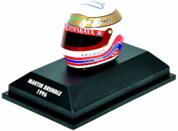 Helm Helm Martin Brundle 1996 - 1:8 - Minichamps Helm Helm Martin Brundle 1996 - 1:8 - Minichamps