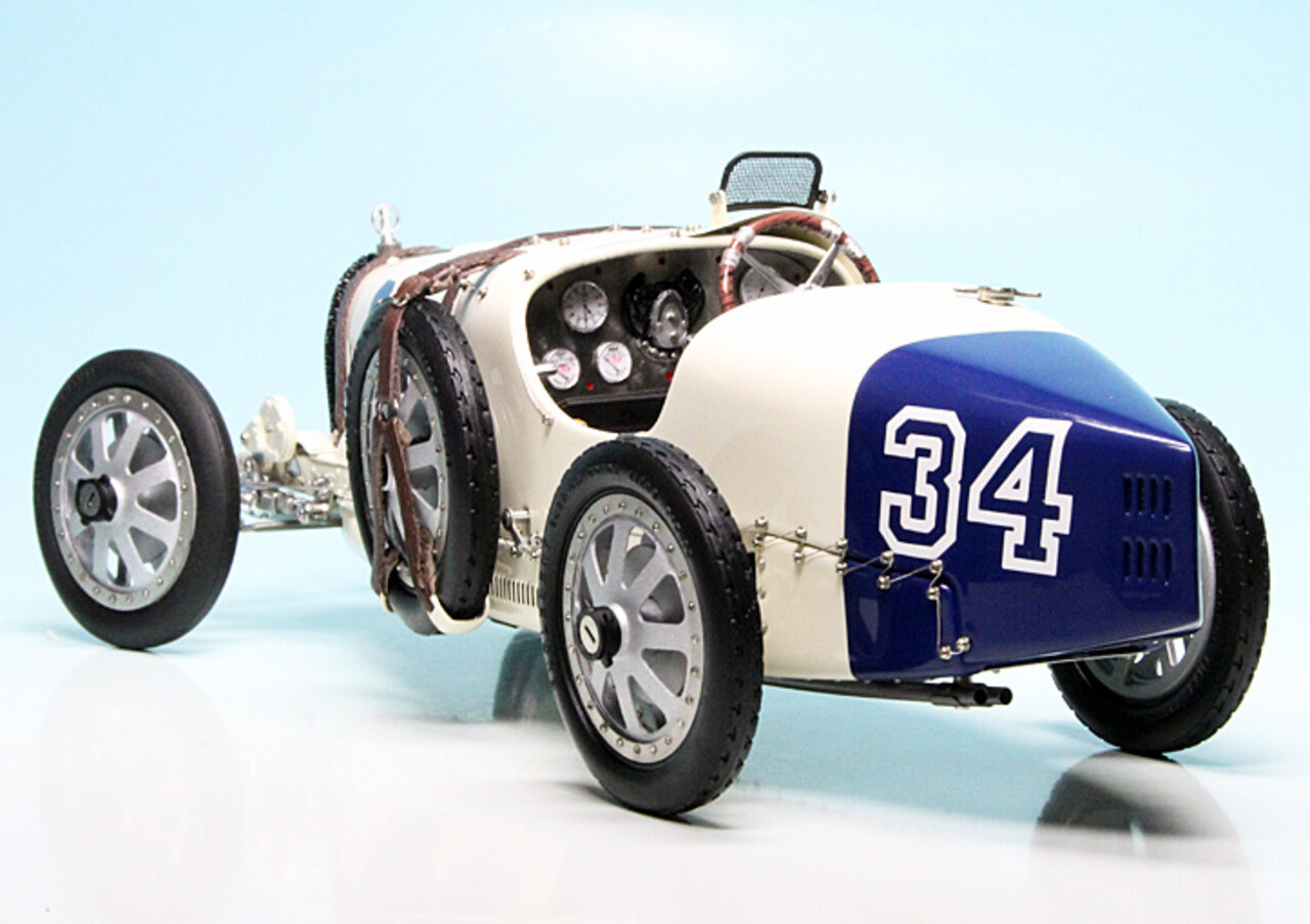 Formule 1 Bugatti Type 35 #34 National Colour Project USA 1924 - 1:18 - CMC