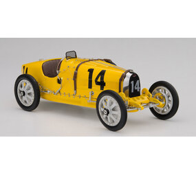 Formule 1 Bugatti Type 35 #14 National Colour Project Belgium 1924 - 1:18 - CMC