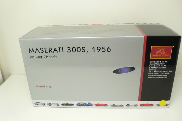 Maserati Maserati 300S 1956 Rolling Chassis - 1:18 - CMC