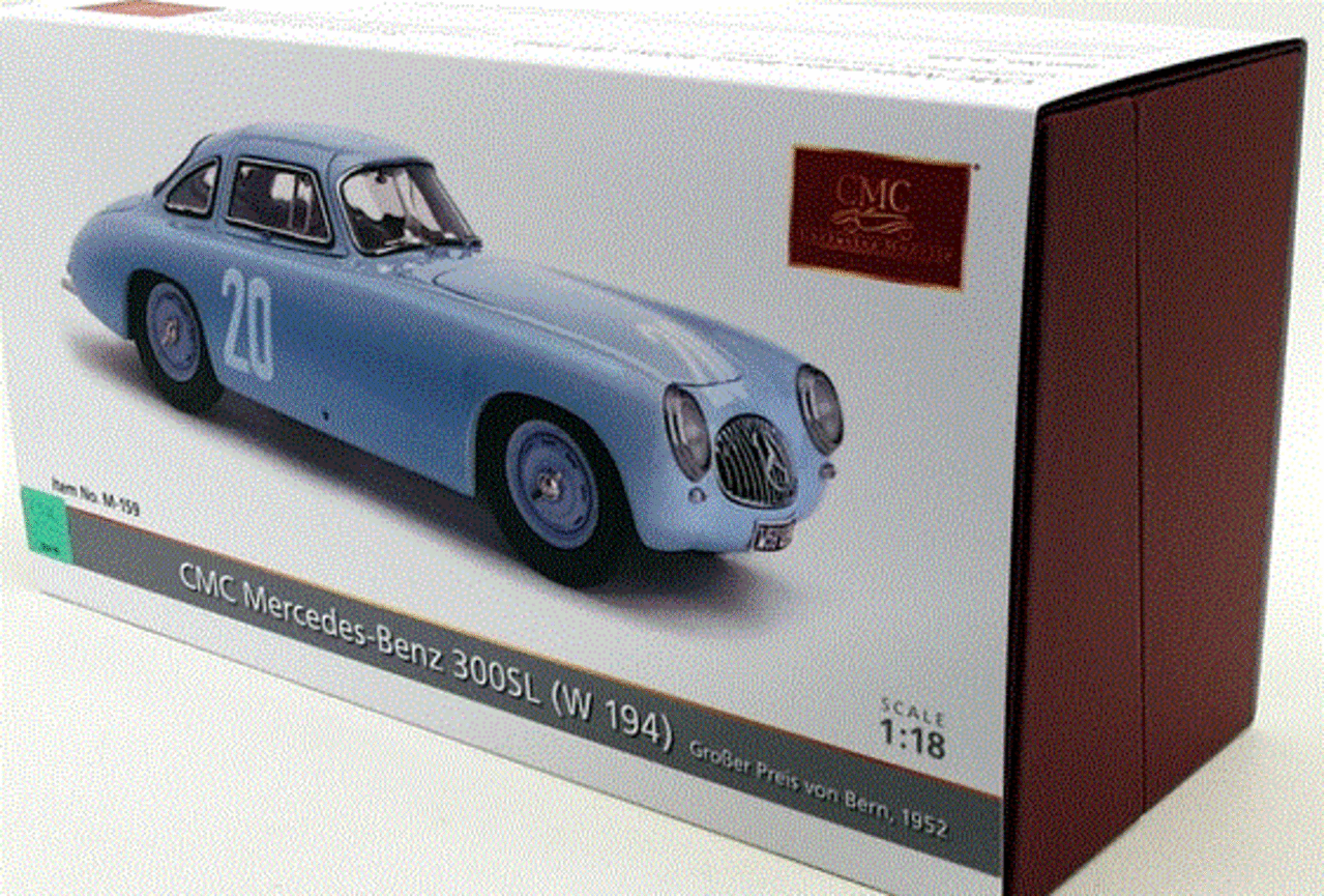 Mercedes-Benz Mercedes-Benz 300 SL (W154) #20 Team Daimler-Benz AG 2nd GP Bern Switzerland 1952 - 1:18 - CMC Mercedes-Benz Mercedes-Benz 300 SL (W154) #20 Team Daimler-Benz AG 2nd GP Bern Switzerland 1952 - 1:18 - CMC