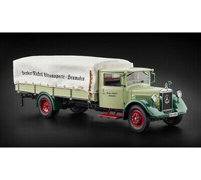 Mercedes-Benz Mercedes-Benz LO 2750 Platform Truck + Cover 1934-1938 - 1:18 - CMC