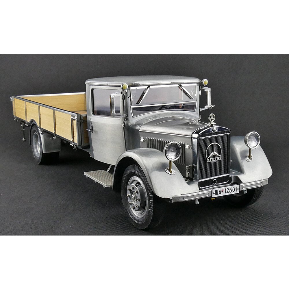 Mercedes-Benz LO 2750 Platform Truck + Wooden Box 1934-19381:18 - HMKT