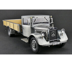 Mercedes-Benz Mercedes-Benz LO 2750 Platform Truck + Wooden Box 1934-1938 - 1:18 - CMC