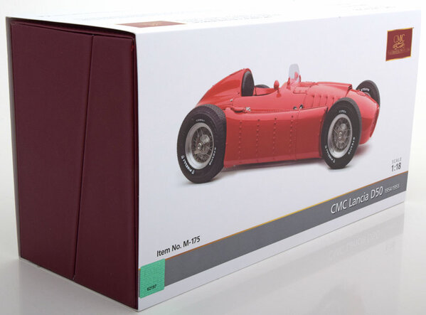 Formule 1 Lancia D50 1954-1955 Press Version - 1:18 - CMC Formule 1 Lancia D50 1954-1955 Press Version - 1:18 - CMC