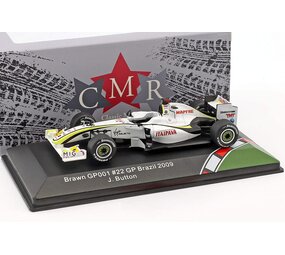 Formule 1 Brawn GP001 J. Button #22 GP Brazil 2009 - 1:43 - CMR Classic Model Replicars