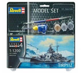Tirpitz + Aqua Color - 1:1200 - Revell Tirpitz + Aqua Color - 1:1200 - Revell