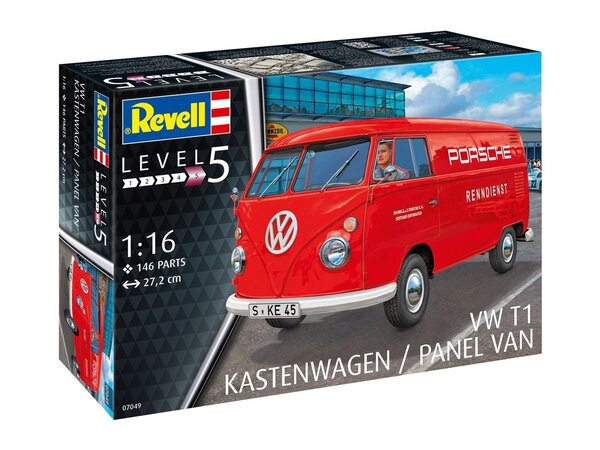 Volkswagen T1 Kastenwagen / Panel Van - 1:16 - Revell Volkswagen T1 Kastenwagen / Panel Van - 1:16 - Revell