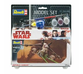 Republic Gunship + Aqua Color - 1:172 - Revell Republic Gunship + Aqua Color - 1:172 - Revell