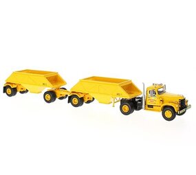 Diamond T Diamond T 921 + 2 Open Bottom Dump Trailers 1955 - 1:64 - Neo Scale Models Diamond T Diamond T 921 + 2 Open Bottom Dump Trailers 1955 - 1:64 - Neo Scale Models