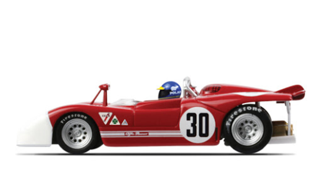 Alfa Romeo Alfa Romeo Tipo 33/3 #30 Winner 6h Watkins Glen (USA) 1972 - 1:43 - TrueScale Miniatures Alfa Romeo Alfa Romeo Tipo 33/3 #30 Winner 6h Watkins Glen (USA) 1972 - 1:43 - TrueScale Miniatures