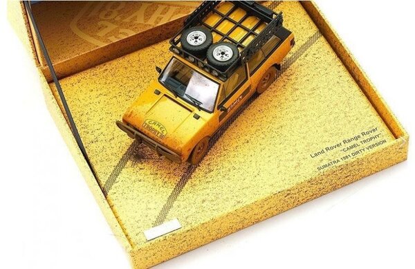 Land Rover Land Rover Range Rover 'Camel Trophy' Sumatra Dirty Version 1981 - 1:43 - Almost Real Land Rover Land Rover Range Rover 'Camel Trophy' Sumatra Dirty Version 1981 - 1:43 - Almost Real