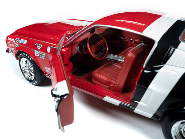 Ford Ford Mustang S/S Cobra Jet Sandy Elliot Performance Centre 1968 - 1:18 - Auto World Ford Ford Mustang S/S Cobra Jet Sandy Elliot Performance Centre 1968 - 1:18 - Auto World