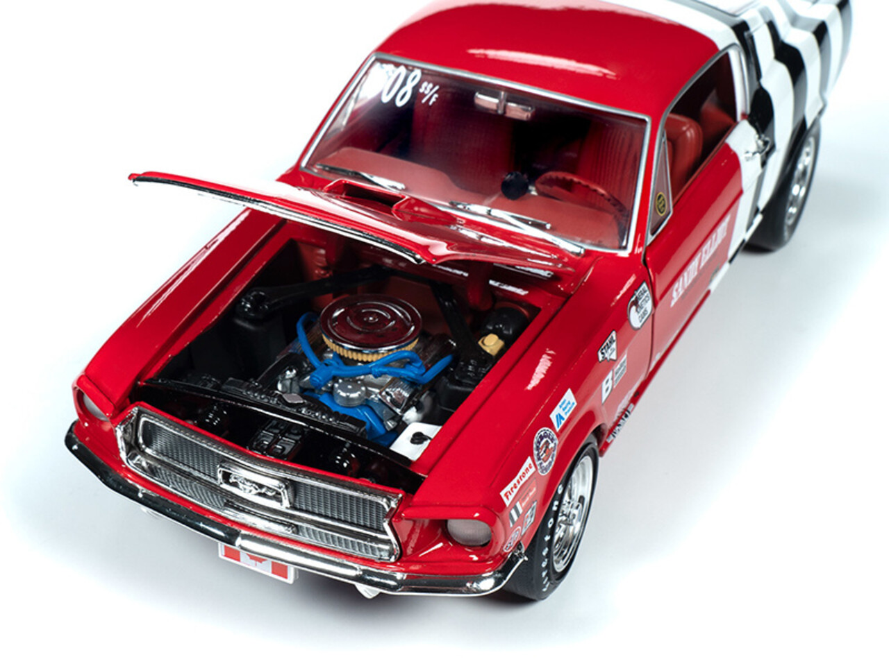 Ford Ford Mustang S/S Cobra Jet Sandy Elliot Performance Centre 1968 - 1:18 - Auto World Ford Ford Mustang S/S Cobra Jet Sandy Elliot Performance Centre 1968 - 1:18 - Auto World
