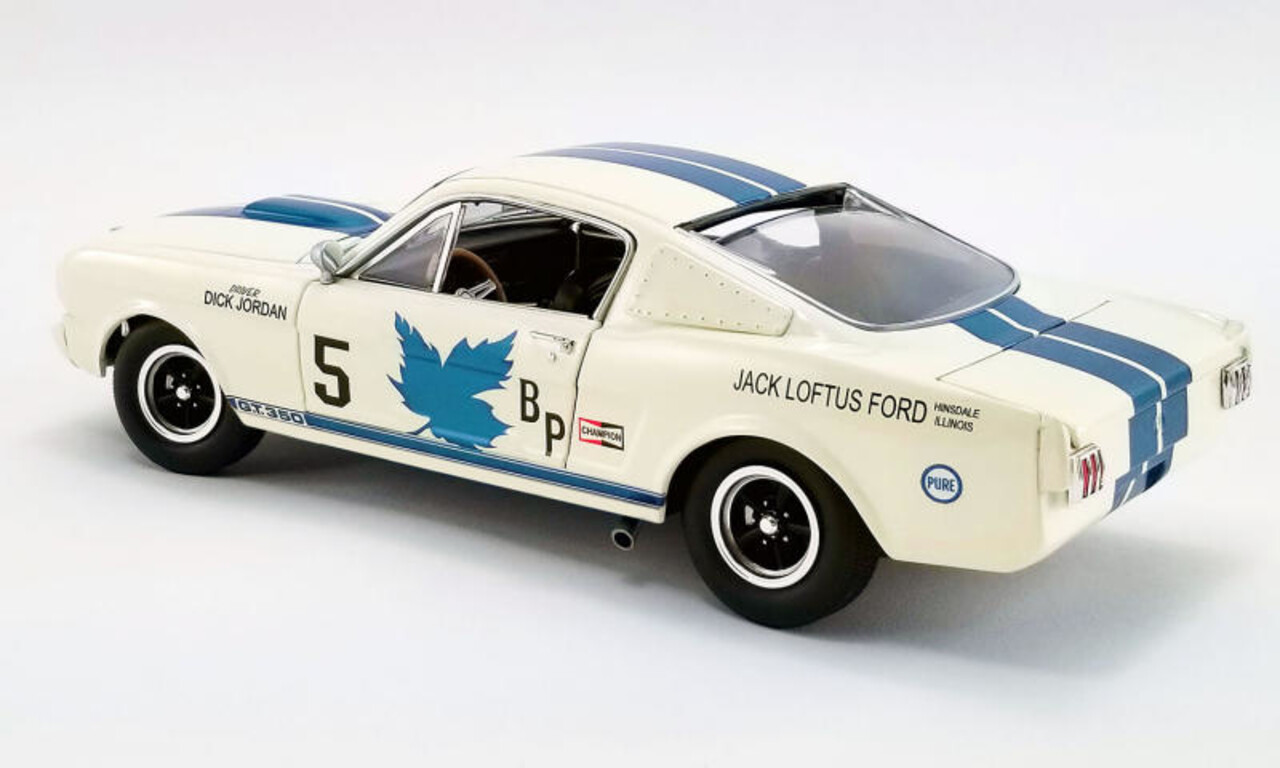 Ford Ford USA Mustang Shelby GT350R Coupe #5 Champion Canada 1965 - 1:18 - ACME