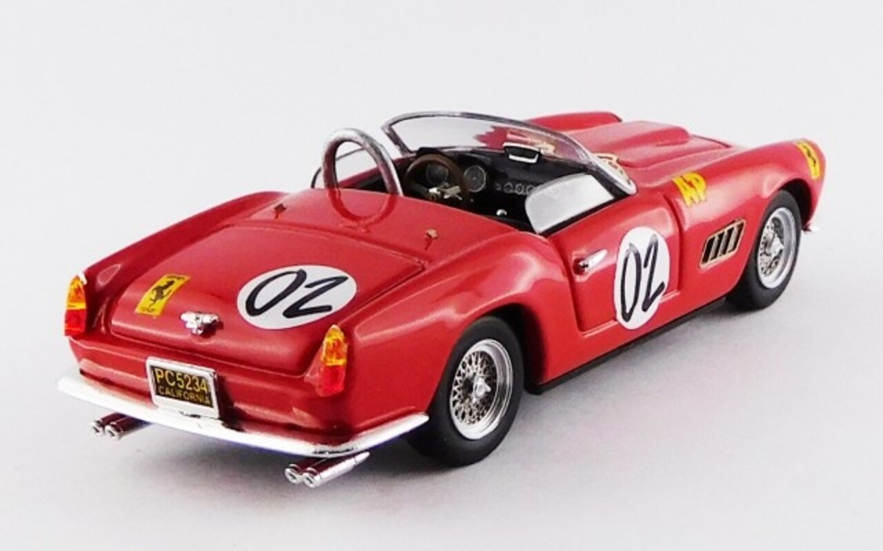 Ferrari Ferrari 250 California Spider #02 2h Relay Marlboro Cup (USA) 1962 - 1:43 - Art Model Ferrari Ferrari 250 California Spider #02 2h Relay Marlboro Cup (USA) 1962 - 1:43 - Art Model