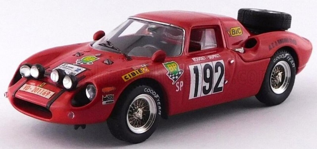 Ferrari Ferrari 250 LM #192 Tour de France 1969 - 1:43 - Best Model Ferrari Ferrari 250 LM #192 Tour de France 1969 - 1:43 - Best Model