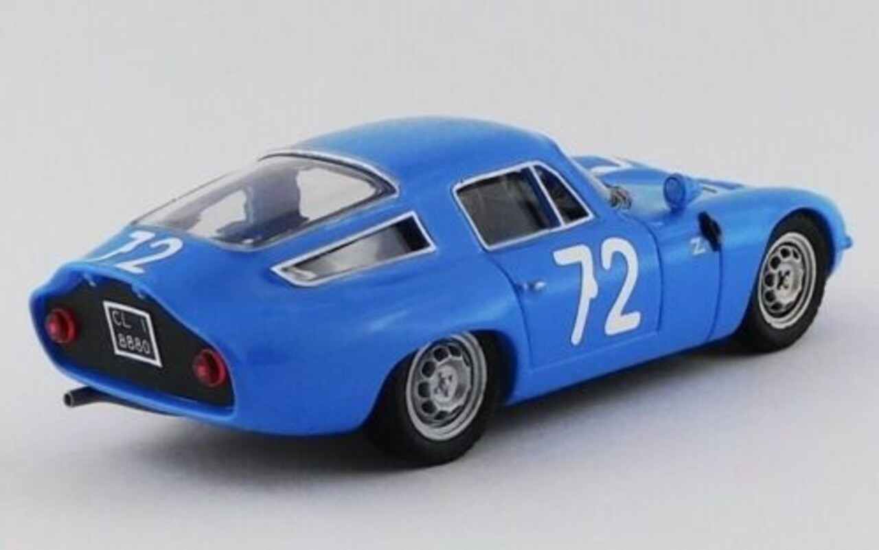 Alfa Romeo Alfa Romeo TZ1 #72 Targa Florio  (Sicily)1965 - 1:43 - Best Model Alfa Romeo Alfa Romeo TZ1 #72 Targa Florio  (Sicily)1965 - 1:43 - Best Model