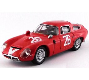 Alfa Romeo Alfa Romeo TZ1 #26 1000km Monza (Italy) 1965 - 1:43 - Best Model Alfa Romeo Alfa Romeo TZ1 #26 1000km Monza (Italy) 1965 - 1:43 - Best Model