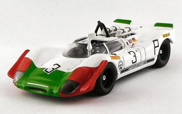 Porsche Porsche 908/02 #3 3rd 1000km Nürburgring 1969 - 1:43 - Best Model Porsche Porsche 908/02 #3 3rd 1000km Nürburgring 1969 - 1:43 - Best Model