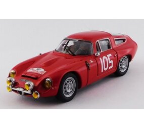 Alfa Romeo Alfa Romeo TZ1 #105 2nd Rally Tour de Corse (Corsica) - 1:43 - Best Model Alfa Romeo Alfa Romeo TZ1 #105 2nd Rally Tour de Corse (Corsica) - 1:43 - Best Model