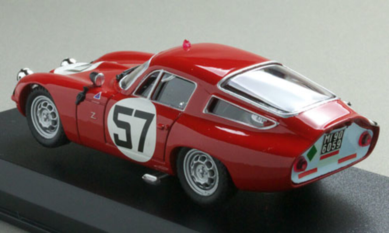 Alfa Romeo Alfa Romeo TZ1 #57 13th 24h Le Mans 1964 - 1:43 - Best Model Alfa Romeo Alfa Romeo TZ1 #57 13th 24h Le Mans 1964 - 1:43 - Best Model