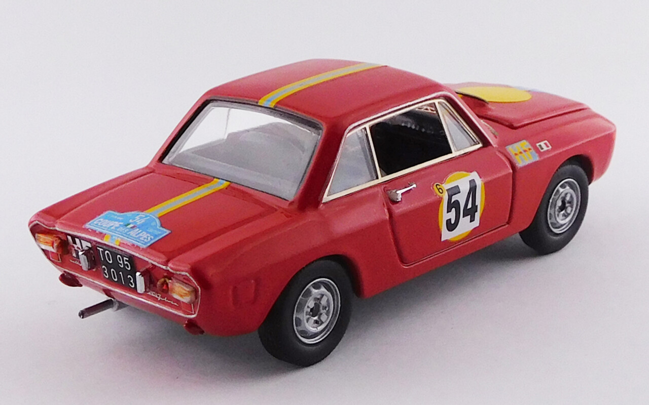 Lancia Lancia Fulvia Coupe 1.3HF #54 3rd Alpencup 1968 - 1:43 - Best Model Lancia Lancia Fulvia Coupe 1.3HF #54 3rd Alpencup 1968 - 1:43 - Best Model