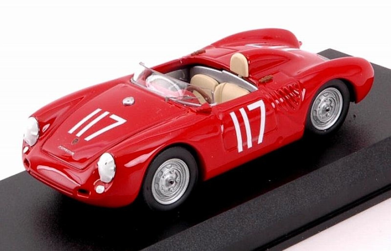 Porsche Porsche 550RS Spider #117 SCCA National Thompson (USA) 1959 - 1:43 - Best Model Porsche Porsche 550RS Spider #117 SCCA National Thompson (USA) 1959 - 1:43 - Best Model