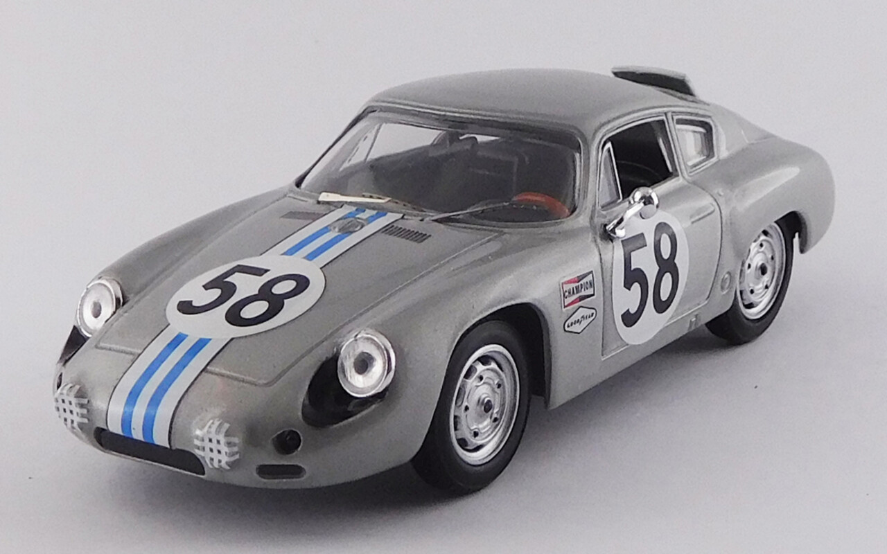 Porsche Porsche 356B Carrera Abarth GTL #58 12h Sebring (USA) 1963 - 1:43 - Best Model
