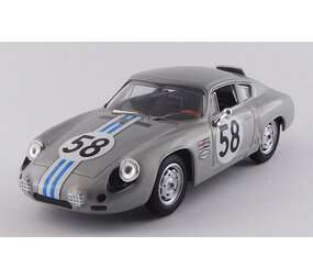 Porsche Porsche 356B Carrera Abarth GTL #58 12h Sebring (USA) 1963 - 1:43 - Best Model Porsche Porsche 356B Carrera Abarth GTL #58 12h Sebring (USA) 1963 - 1:43 - Best Model