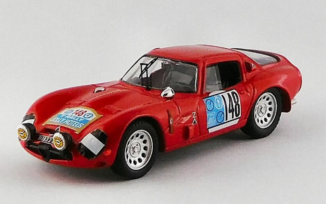 Alfa Romeo Alfa Romeo TZ2 #148 Rally Pergusa Jolly Hotel (Sicily) 1965 - 1:43 - Best Model Alfa Romeo Alfa Romeo TZ2 #148 Rally Pergusa Jolly Hotel (Sicily) 1965 - 1:43 - Best Model