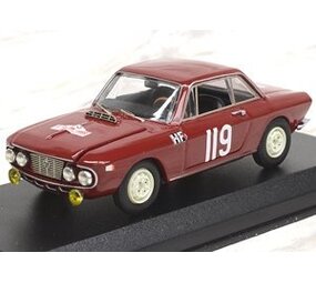Lancia Lancia Fulvia Coupe 1.2 #119 Rally Tour de Corse (First Lancia Rally) 1965 - 1:43 - Best Model Lancia Lancia Fulvia Coupe 1.2 #119 Rally Tour de Corse (First Lancia Rally) 1965 - 1:43 - Best Model