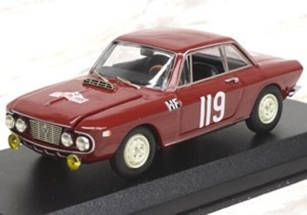 Lancia Lancia Fulvia Coupe 1.2 #119 Rally Tour de Corse (First Lancia Rally) 1965 - 1:43 - Best Model Lancia Lancia Fulvia Coupe 1.2 #119 Rally Tour de Corse (First Lancia Rally) 1965 - 1:43 - Best Model