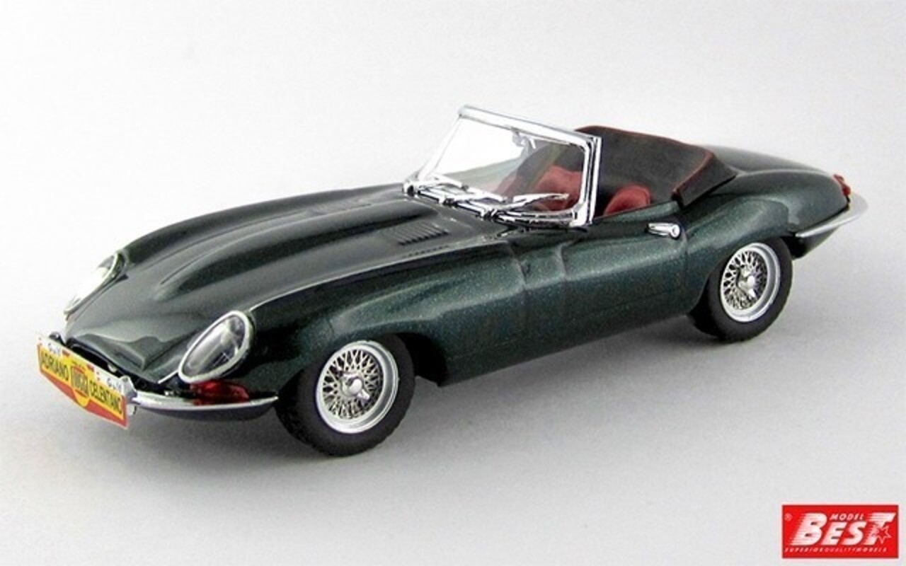 Jaguar Jaguar E-Type Spider 1961 Personal Car Adriano Celentano Cantagiro 1962 - 1:43 - Best Model