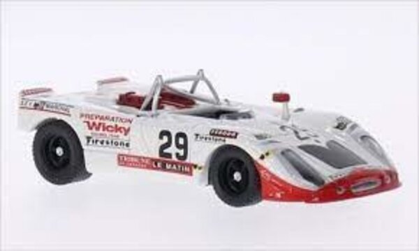 Porsche Porsche 908/2 Flunder #29 Team Wicky Racing 24h Le Mans 1971 - 1:43 - Best Model Porsche Porsche 908/2 Flunder #29 Team Wicky Racing 24h Le Mans 1971 - 1:43 - Best Model