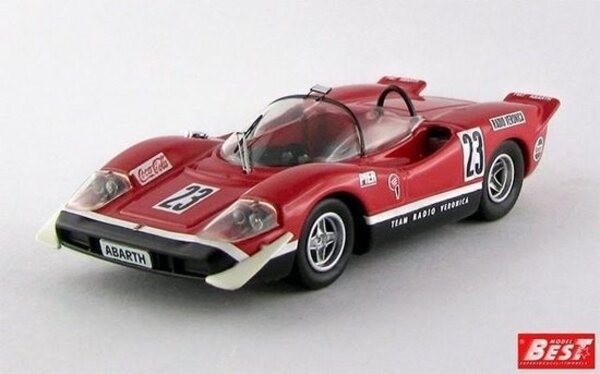 Fiat Fiat Abarth 2000S Spider #23 Team Radio Veronica Silverstone (UK) 1969 - 1:43 - Best Model