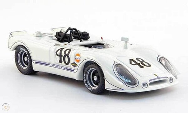 Porsche Porsche 908/02 Flunder #48 2nd 12H Sebring (USA) 1970 Steve McQueen - 1:43 - Best Model Porsche Porsche 908/02 Flunder #48 2nd 12H Sebring (USA) 1970 Steve McQueen - 1:43 - Best Model