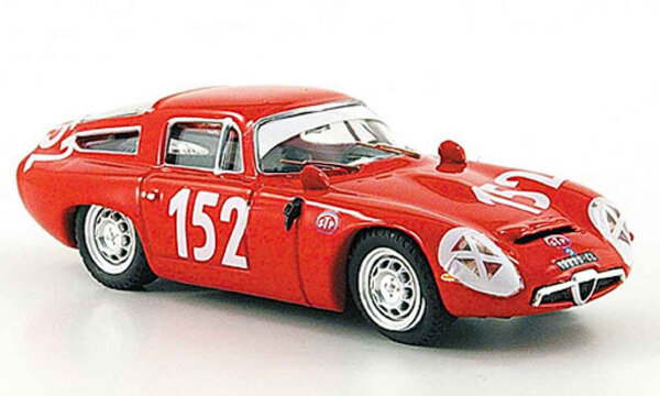 Alfa Romeo Alfa Romeo TZ1 #152 Targa Florio (Sicily) 1970 - 1:43 - Best Model Alfa Romeo Alfa Romeo TZ1 #152 Targa Florio (Sicily) 1970 - 1:43 - Best Model
