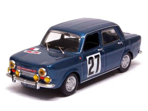 Simca Simca 1150 Abarth 4-Door #27 Rally De Franche-Comté (France) 1967  - 1:43 - Best Model