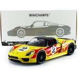 Porsche Porsche 918 Spyder Weissach Package 2015 - 1:18 - Minichamps Porsche Porsche 918 Spyder Weissach Package 2015 - 1:18 - Minichamps