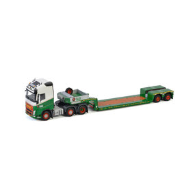 Volvo Volvo FH4 Globetrotter XL 6x2 Twin Steer + Low Loader 2 Axle 'Koninklijke Saan' - 1:50 - WSI Models Volvo Volvo FH4 Globetrotter XL 6x2 Twin Steer + Low Loader 2 Axle 'Koninklijke Saan' - 1:50 - WSI Models