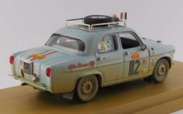 Alfa Romeo Alfa Romeo Giulietta TI #112 1957 Rally Peking-Paris 2007 - 1:43 - Rio Alfa Romeo Alfa Romeo Giulietta TI #112 1957 Rally Peking-Paris 2007 - 1:43 - Rio