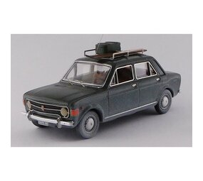 Fiat Fiat 128 4-Door 1970 + Roofrack + Skis & Box  - 1:43 - Rio Fiat Fiat 128 4-Door 1970 + Roofrack + Skis & Box  - 1:43 - Rio
