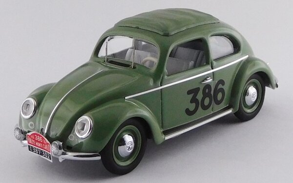 Volkswagen Volkswagen Beetle Maggiolino #386 Rally Monte Carlo 1954 - 1:43 - Rio
