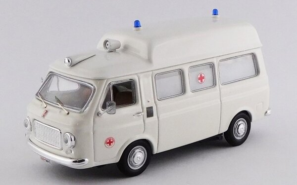 Fiat Fiat 238 High Roof Ambulance Red Cross Italy 1970 - 1:43 - Rio