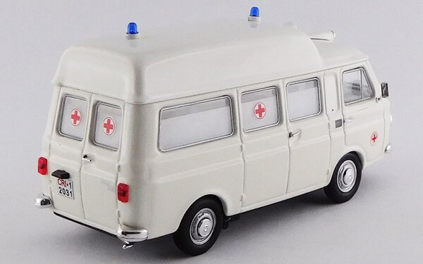 Fiat Fiat 238 High Roof Ambulance Red Cross Italy 1970 - 1:43 - Rio