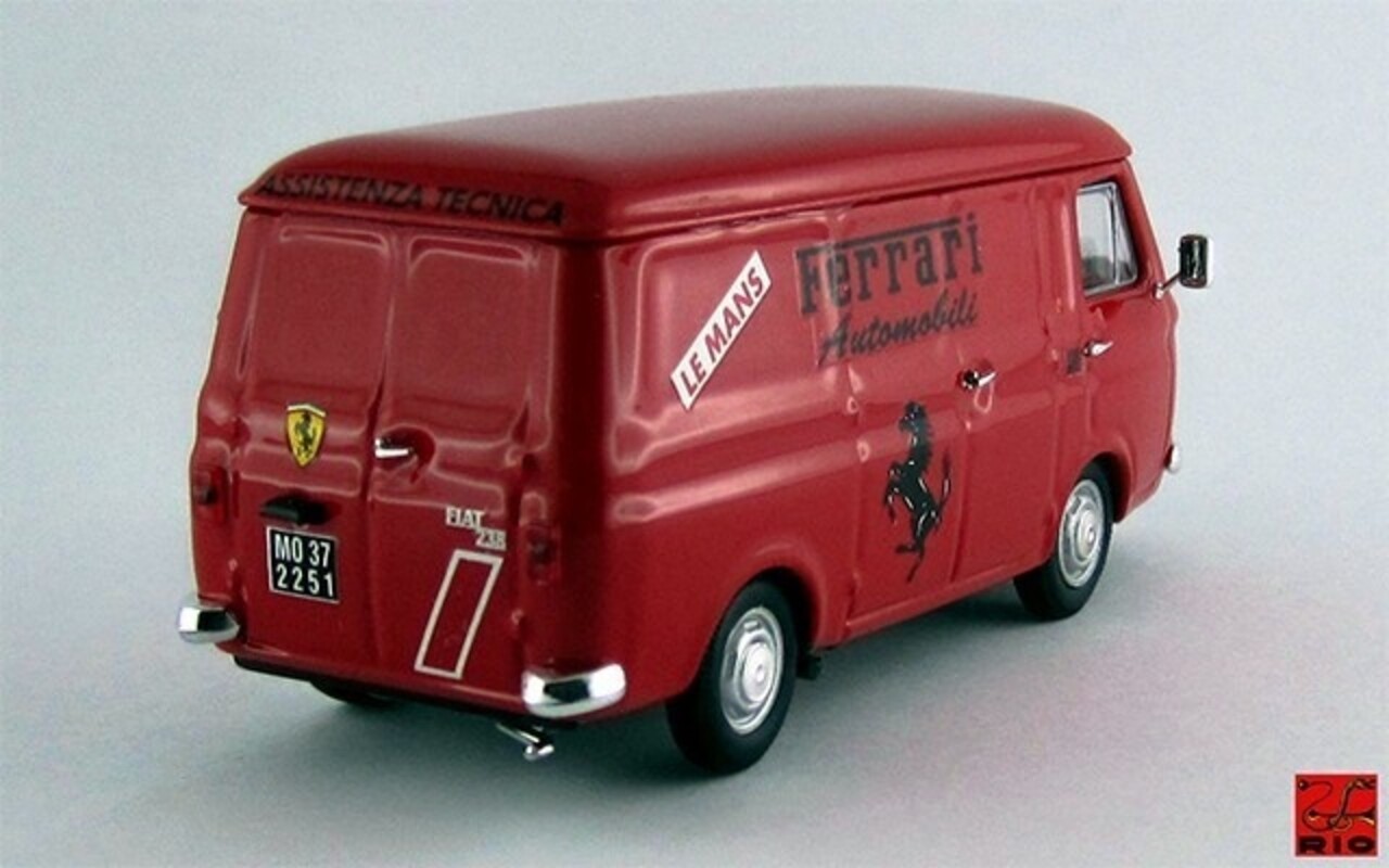Fiat Fiat 238 Van Ferrari Car Assistance 24h Le Mans 1977 - 1:43 - Rio