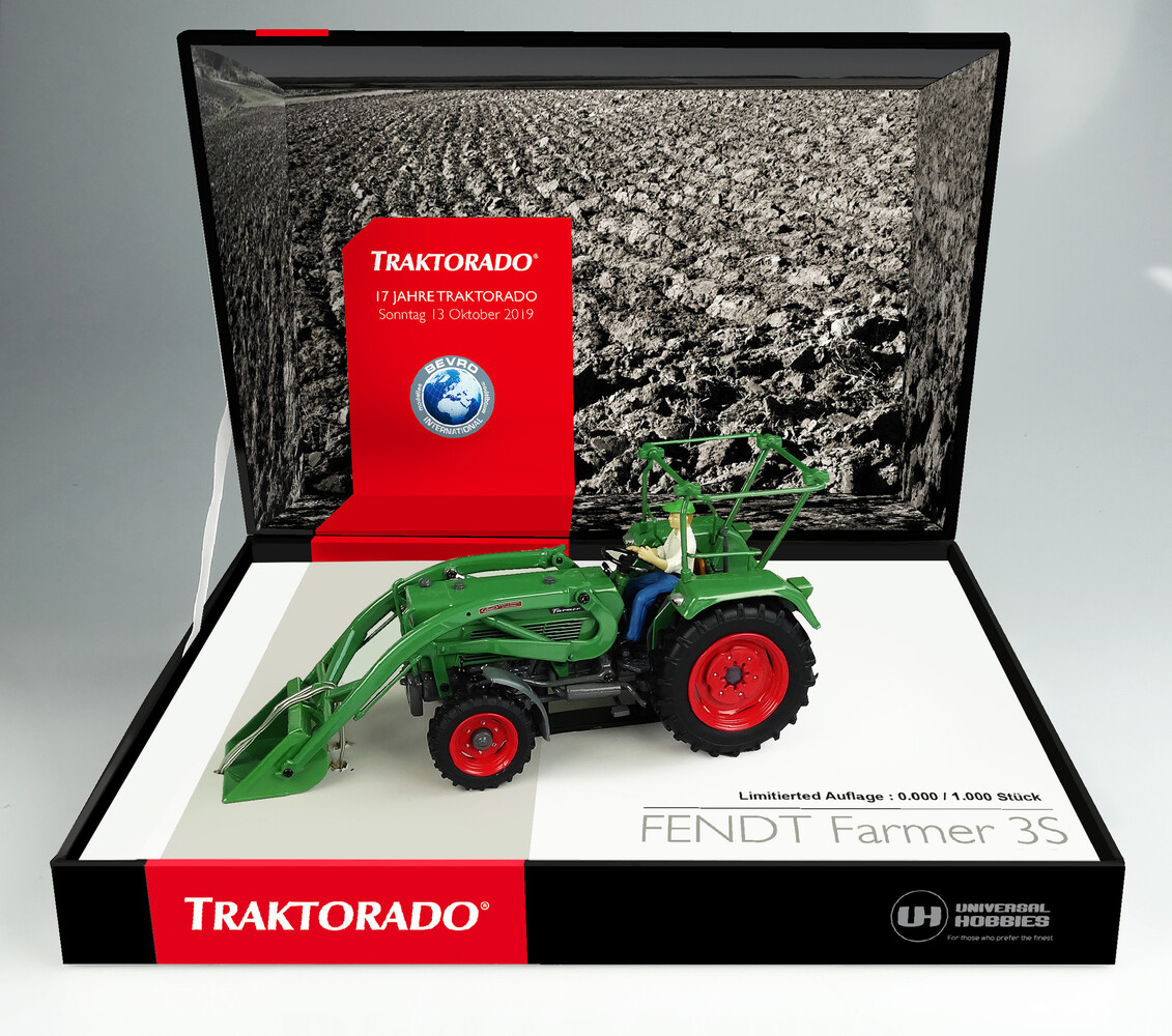 Fendt Fendt Farmer 3S Traktorado 2019 - 1:32 - Universal Hobbies Fendt Fendt Farmer 3S Traktorado 2019 - 1:32 - Universal Hobbies