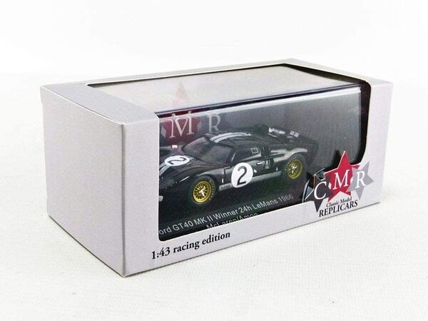 Ford Ford GT40 MK II Winner 24h Le Mans 1966 - 1:43 - CMR Classic Model Replicars Ford Ford GT40 MK II Winner 24h Le Mans 1966 - 1:43 - CMR Classic Model Replicars